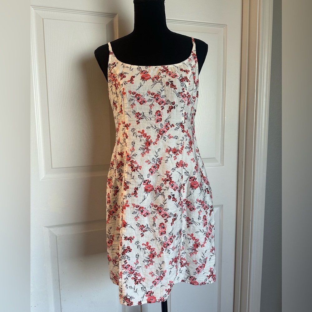 a new day Textured Knit Top in Red and Cream